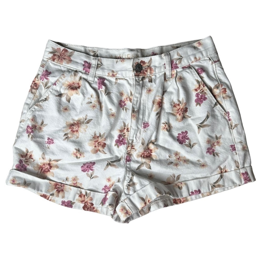 American Eagle Outfitters Mom Floral Shorts. Size 8